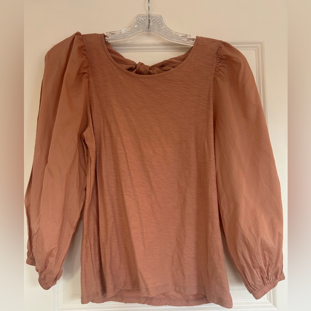 Nation LTD Women's Blouse in Warm Brown